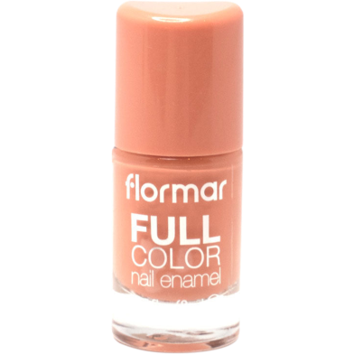 Flormar Full Color Nail Enamel FC45 Peach Sparkler image