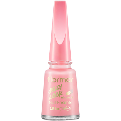 Flormar Jelly Look Nail Enamel JL27 Milky Pinky image