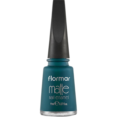 Flormar Matte Nail Enamel M06 Elegant Green image