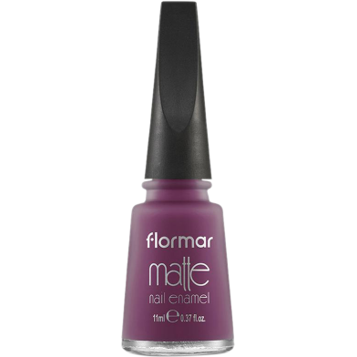 Flormar Matte Nail Enamel M10 Extreme Grape image