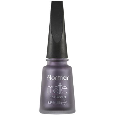 Flormar Matte Nail Enamel M32 Silver Jade image