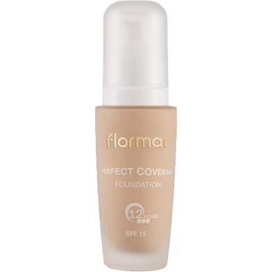 Flormar Perfect Coverage Foundation 100 Light Ivory image