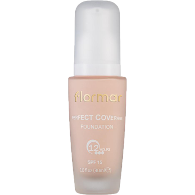 Flormar Perfect Coverage Foundation 107 Natural Ivory image