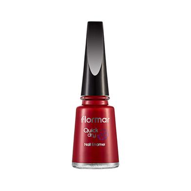 Flormar Quick Dry Nail Enamel QD04 Red Flag image