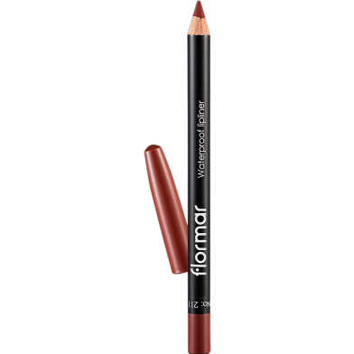 Flormar Waterproof Lipliner 211 Classical Brown image