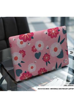 DDecorator Flower Pattern Floral Design Laptop Sticker image