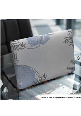 DDecorator Flower Pattern Floral Design Laptop Sticker image