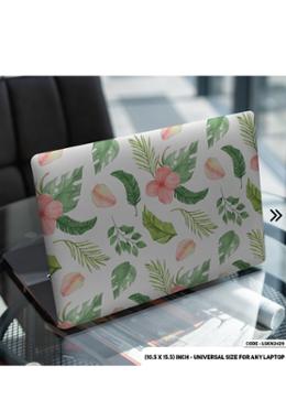 DDecorator Flower Pattern Floral Design Laptop Sticker image