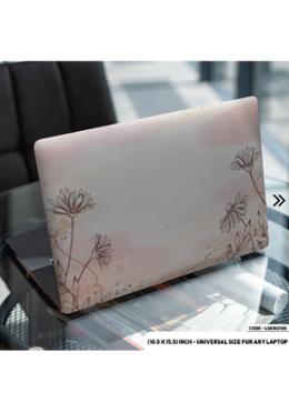 DDecorator Flower Pattern Floral Design Laptop Sticker image