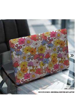 DDecorator Flower Pattern Floral Design Laptop Sticker image