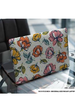 DDecorator Flower Pattern Floral Design Laptop Sticker image