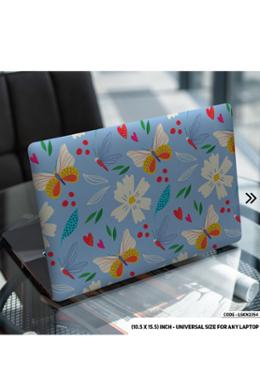 DDecorator Flower Pattern Floral Design Laptop Sticker image
