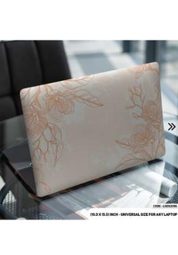 DDecorator Flower Pattern Floral Design Laptop Sticker image