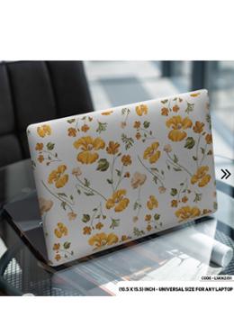DDecorator Flower Pattern Floral Design Laptop Sticker image