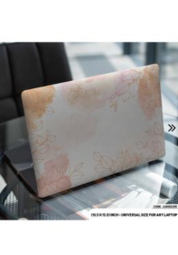 DDecorator Flower Pattern Floral Design Laptop Sticker image
