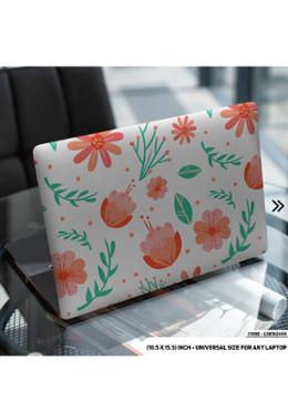 DDecorator Flower Pattern Floral Design Laptop Sticker image