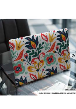 DDecorator Flower Pattern Floral Design Laptop Sticker image