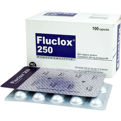 Fluclox 250 mg Capsule 10's Strip image