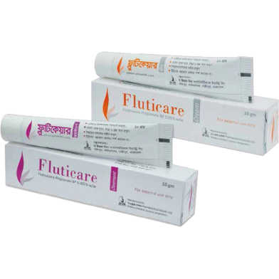 Fluticare 0.05 Parsent Cream 10 gm tube image