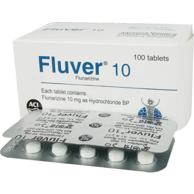 Fluver 10 mg Tablet 10's strip image