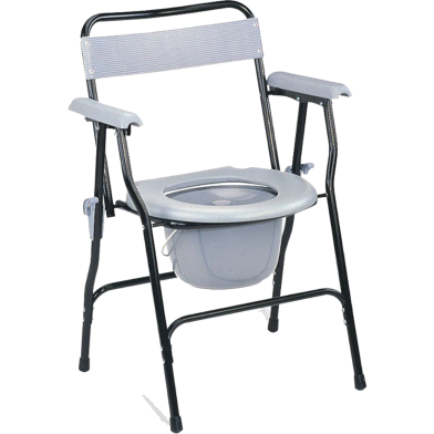 Folding Commode Chair image