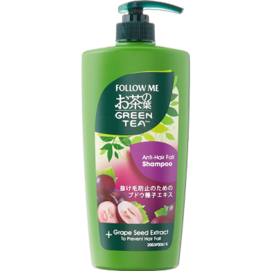 Follow Me Green Tea And Grape Seed Anti-Hair Fall Shampoo 650ml image