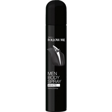 Follow Me Men Body Spray White 75ml image