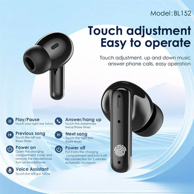 Foneng BL152 ANC Plush ENC TWS Earphone Foneng