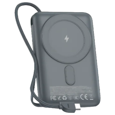 Foneng (PX119) 10000mAh Magnetic Wireless Power Bank with Built-in Cables (22.5W) image