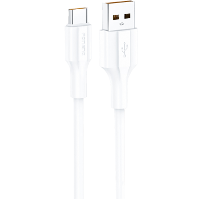 Foneng USB Cable Type- C 3A(XS01)-White image