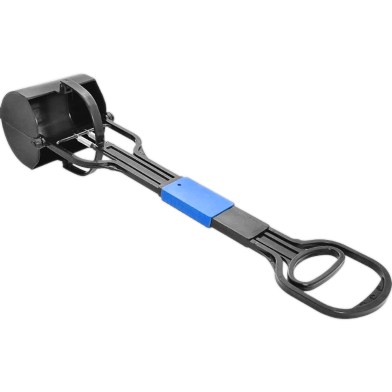 Foodie Puppies Large Size Foldable Pet Pooper Scooper Long Handle Poop Scoop Dog Sanitary Waste Pickup Removal Suitable for Any Dogs image