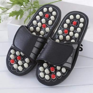 Foot Massage Slippers Reflexology Health Acupuncture Health Shoes Slipper Healthy Massager Pebble Feet - Body Massager image