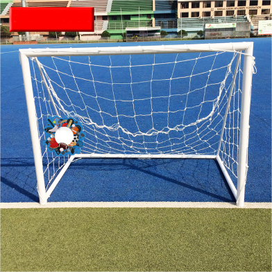 Football Goal Post 3 Feet BY 2 Feet Net 1 Pcs image