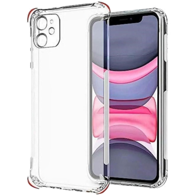 For Iphone 11 Clear Transparent Back Cover image