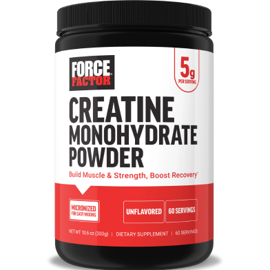 Force Factor Creatine Monohydrate Powder 60 Servings -484662484 image