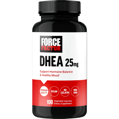 Force Factor Dhea 25mg 100 Capsules - 810126660282 image