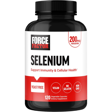 Force Factor Selenium 200mcg Capsules 120Pcs image