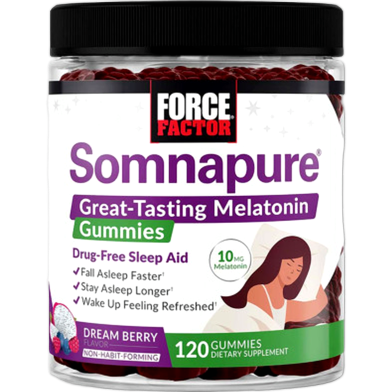Force Factor Somnapure Melatonin 10mg – 120 Gummies image