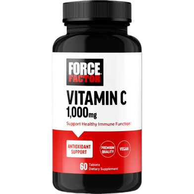 Force Factor Vitamin C 1000mg 60 Tablets - 810126660947 image