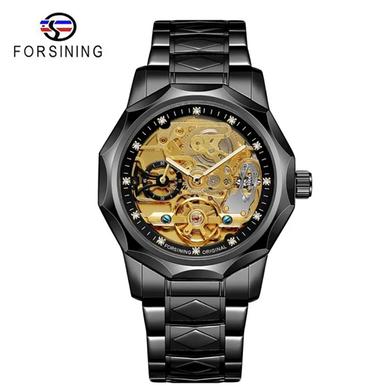 Forsining Luxury Automatic Tourbillon Diamond Outdoor Mens Mechanical Watch image