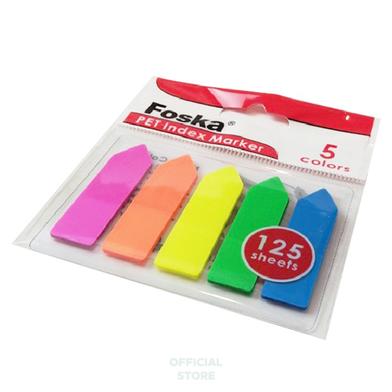 Foska Arrow Shaped Index Marker 5 color 125 Sheets image