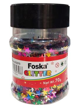 Foska Bottle Packing Bulk Colorful Cosmetic Glitter image