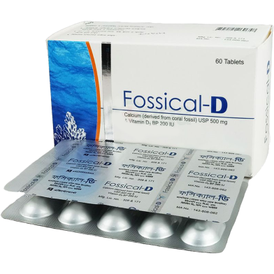 Fossical-D 500 mg 10's Strip Tablet image