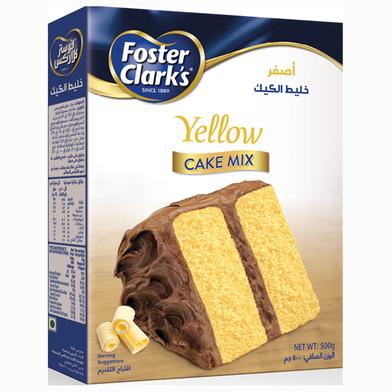 Foster Clark's Yellow Cake Mix (হলুদ কেক মিক্স) - 500 gm image