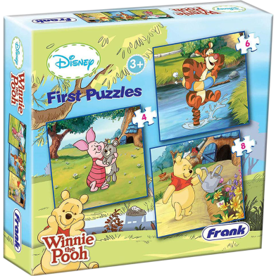 Frank 13702 Disney's Winnie The Pooh First Puzzles image