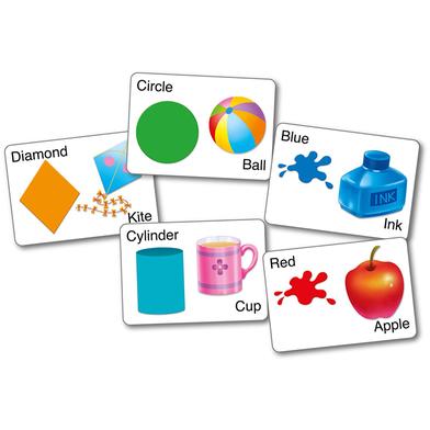 Frank Shapes And Colours Flash Cards image