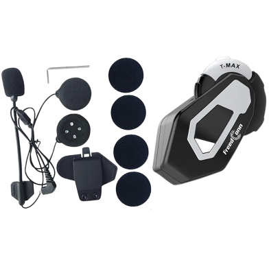 Freedconn T-Max Bluetooth Motorcycle Helmet Full Accessories Set Without Clip image