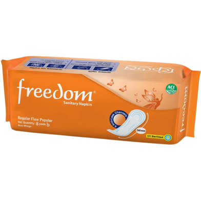 Freedom Sanitary Napkin Popular 8 Pads image