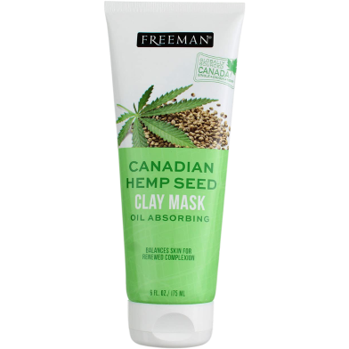 Freeman Oil Absorbing Canadian Hemp Seed Clay Mask 175ml image
