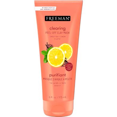 Freeman Sweet Tea and Lemon Brighten Purifiant Clearing Peel-Off Clay Mask 175ml image